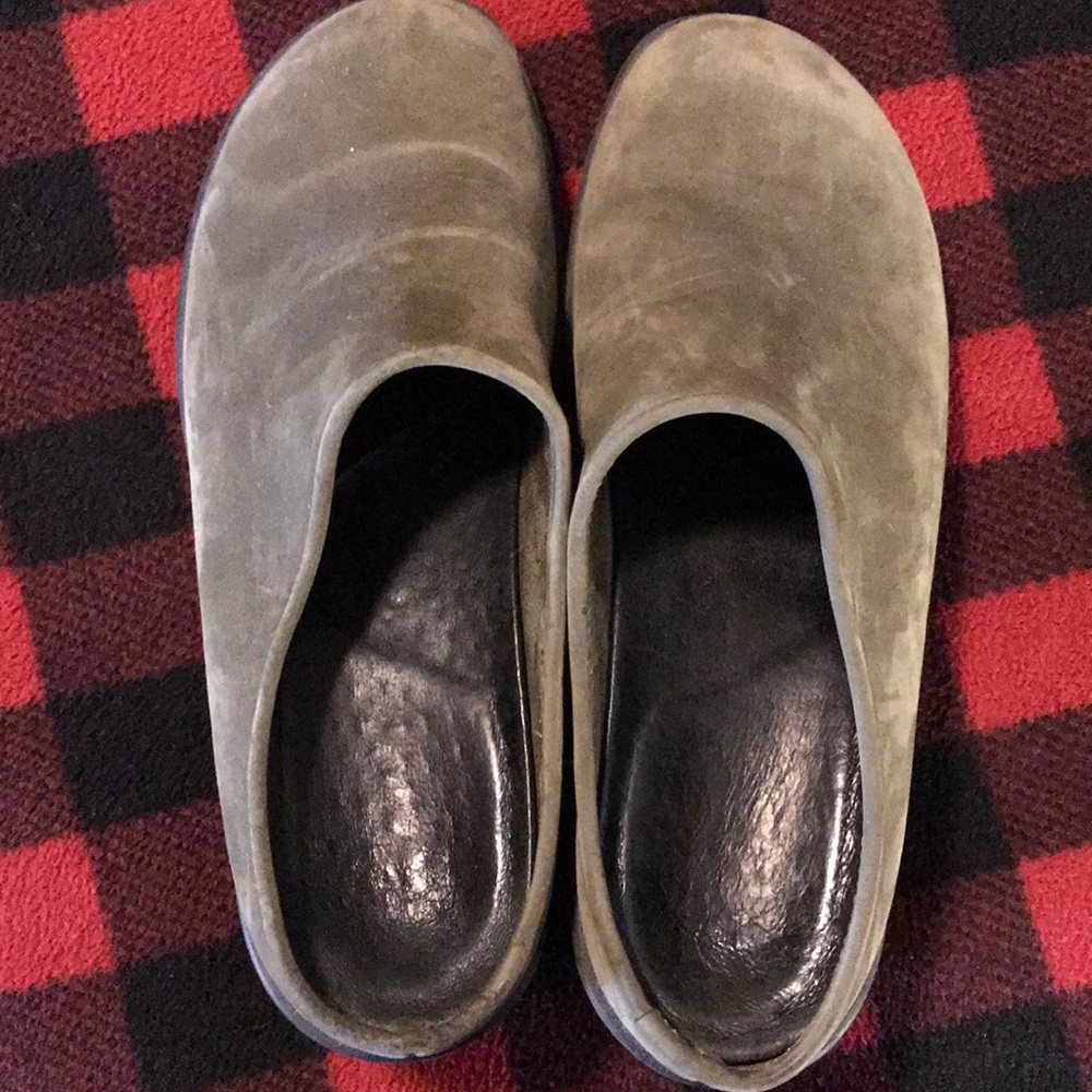 Olive green Dansko clogs size 37